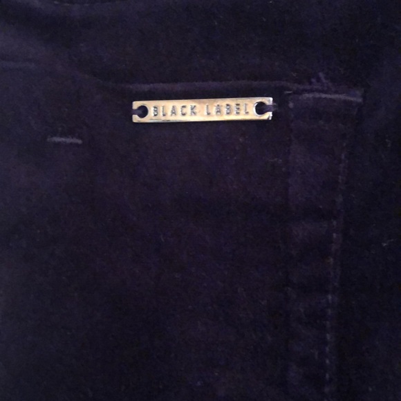 NWOT Chico’s Deep Purple Velvet Pants, Sz1, M,See measurements in photos below. - Picture 2 of 9